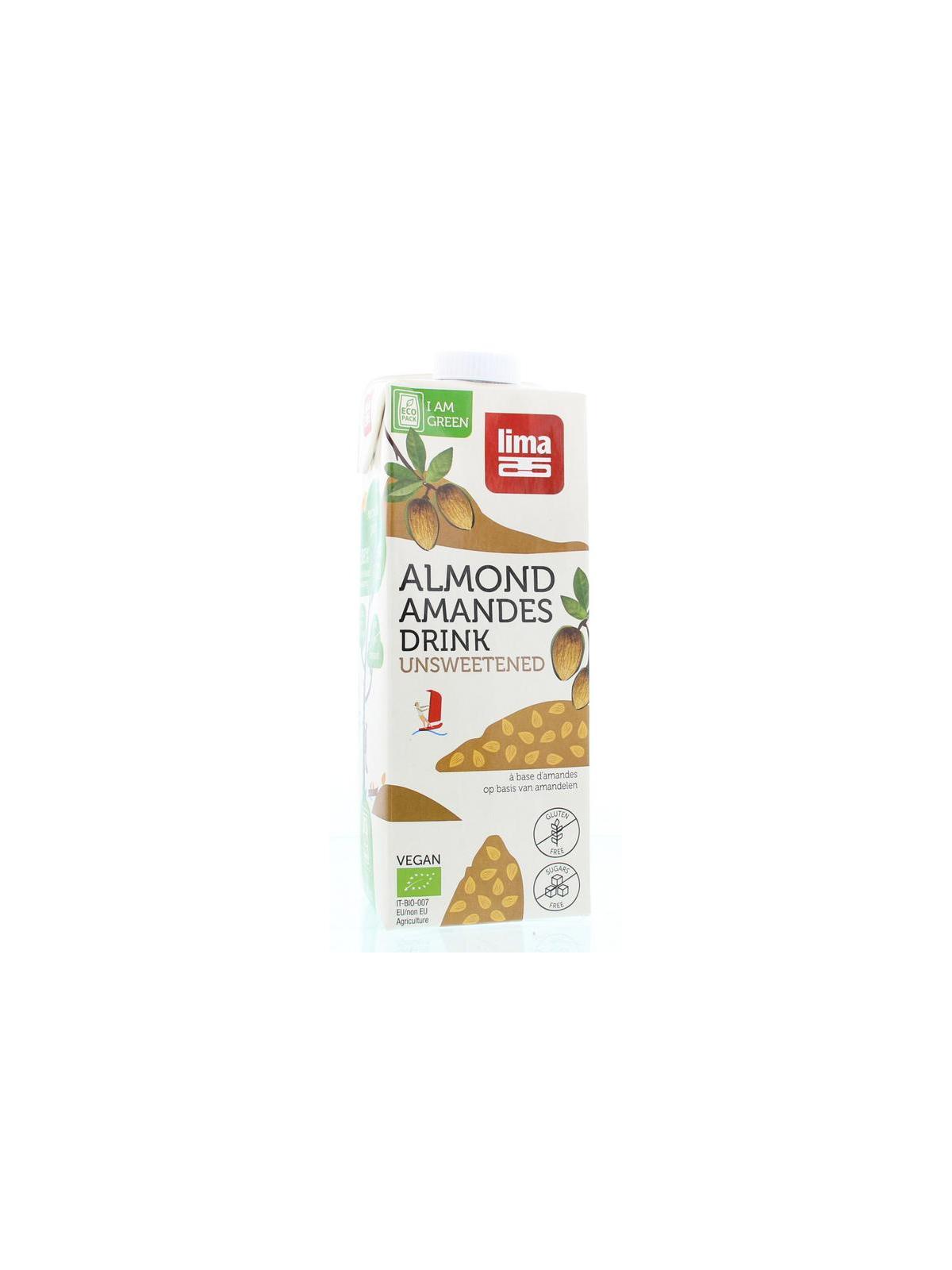 Amandel drink suikervrij bio