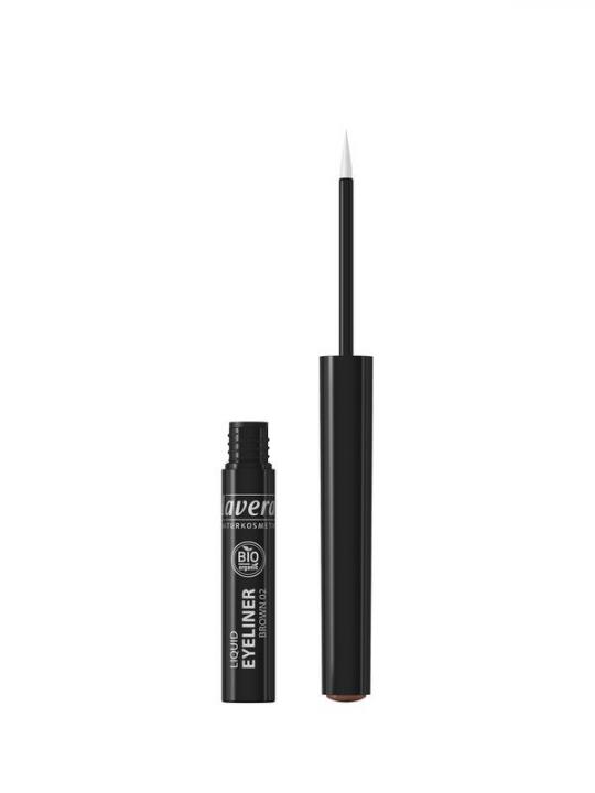 Liquid eyeliner brown 02 bio