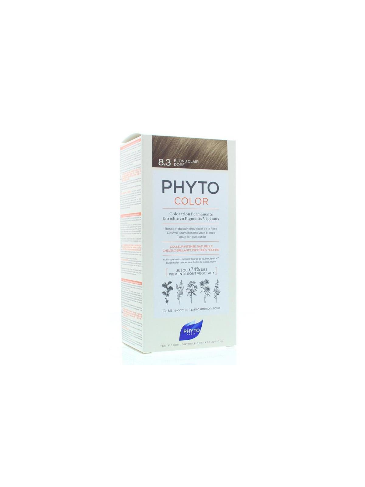 Phytocolor blond clair dore 8.3