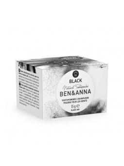 Tandpoeder zwart active charcoal