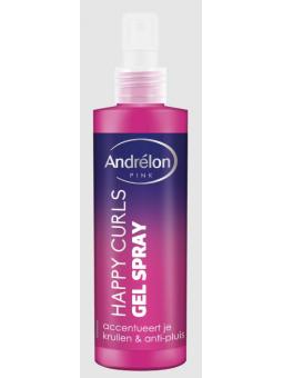 Pink gelspray happy curls