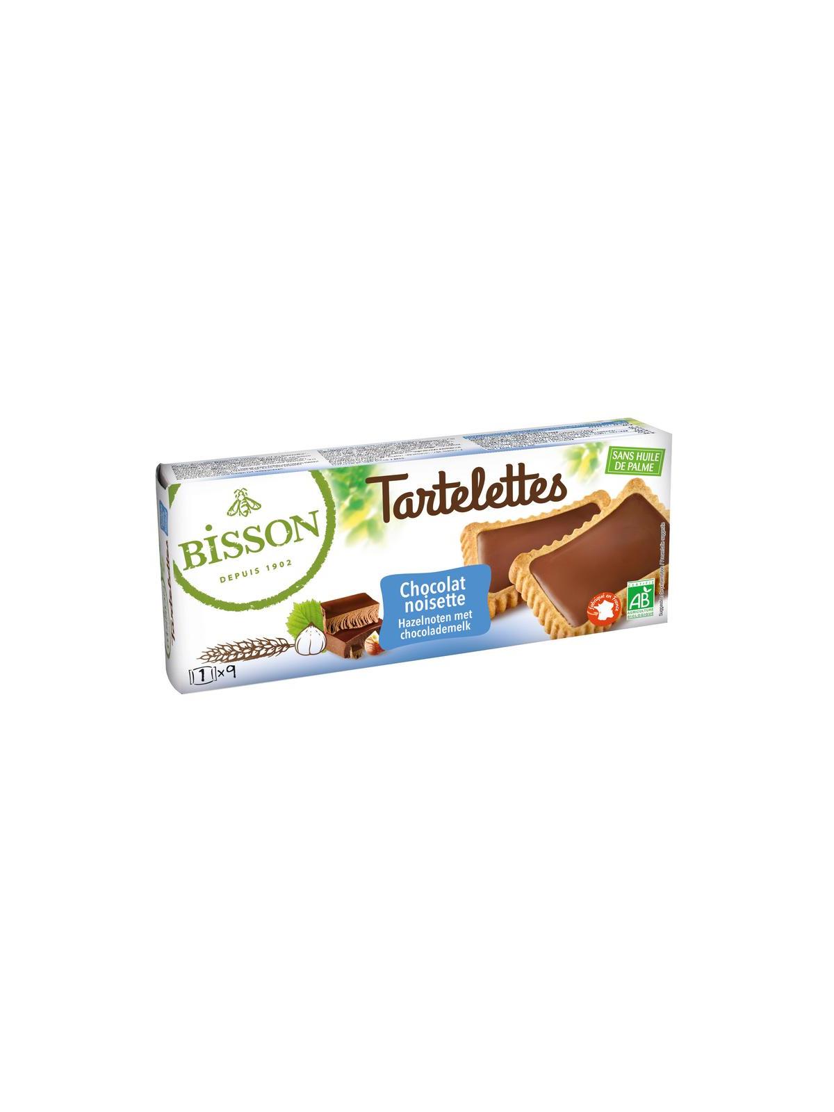 Tartelette chocolade hazelnoot bio