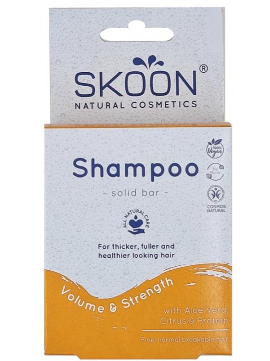 Solid shampoo volume & strength