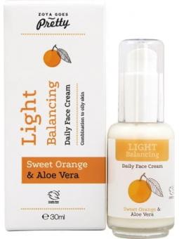 Light balancing daily face cream