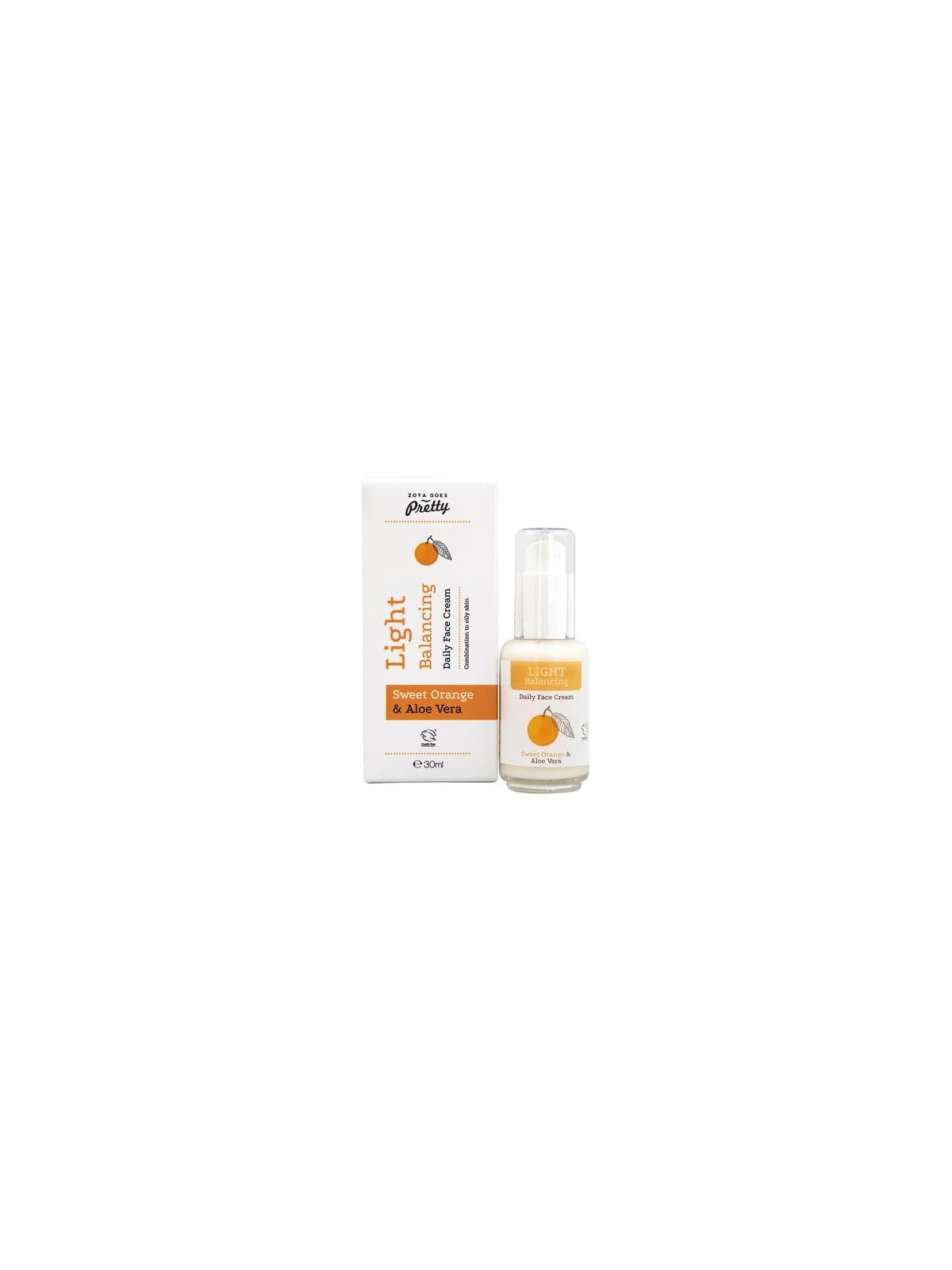 Light balancing daily face cream