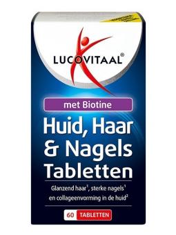 Huid haar nagels met biotine