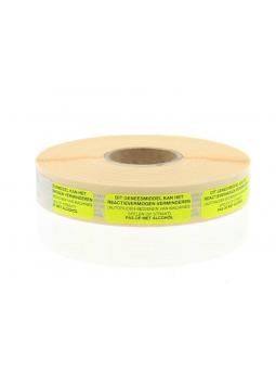 Sticker geneesmiddel reactie