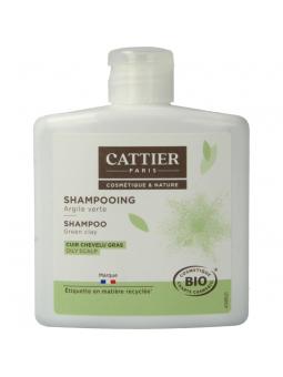 Shampoo vet haar groene klei
