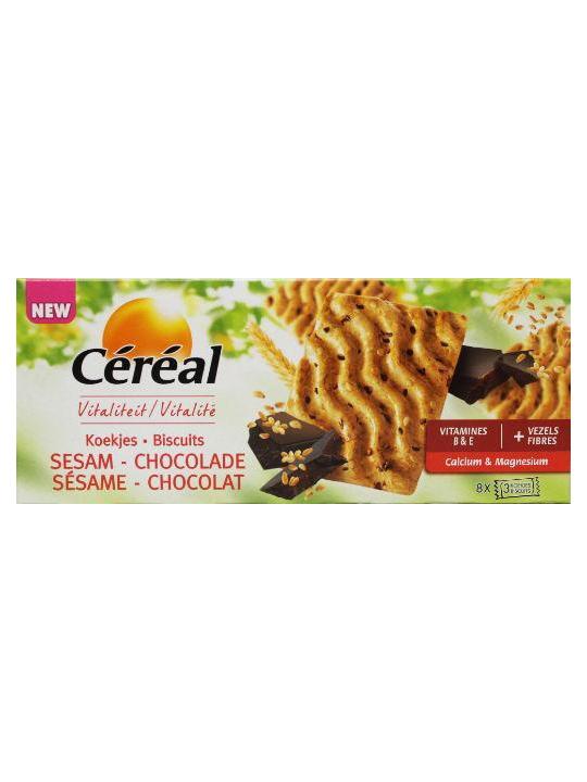 Koekjes sesam chocolade