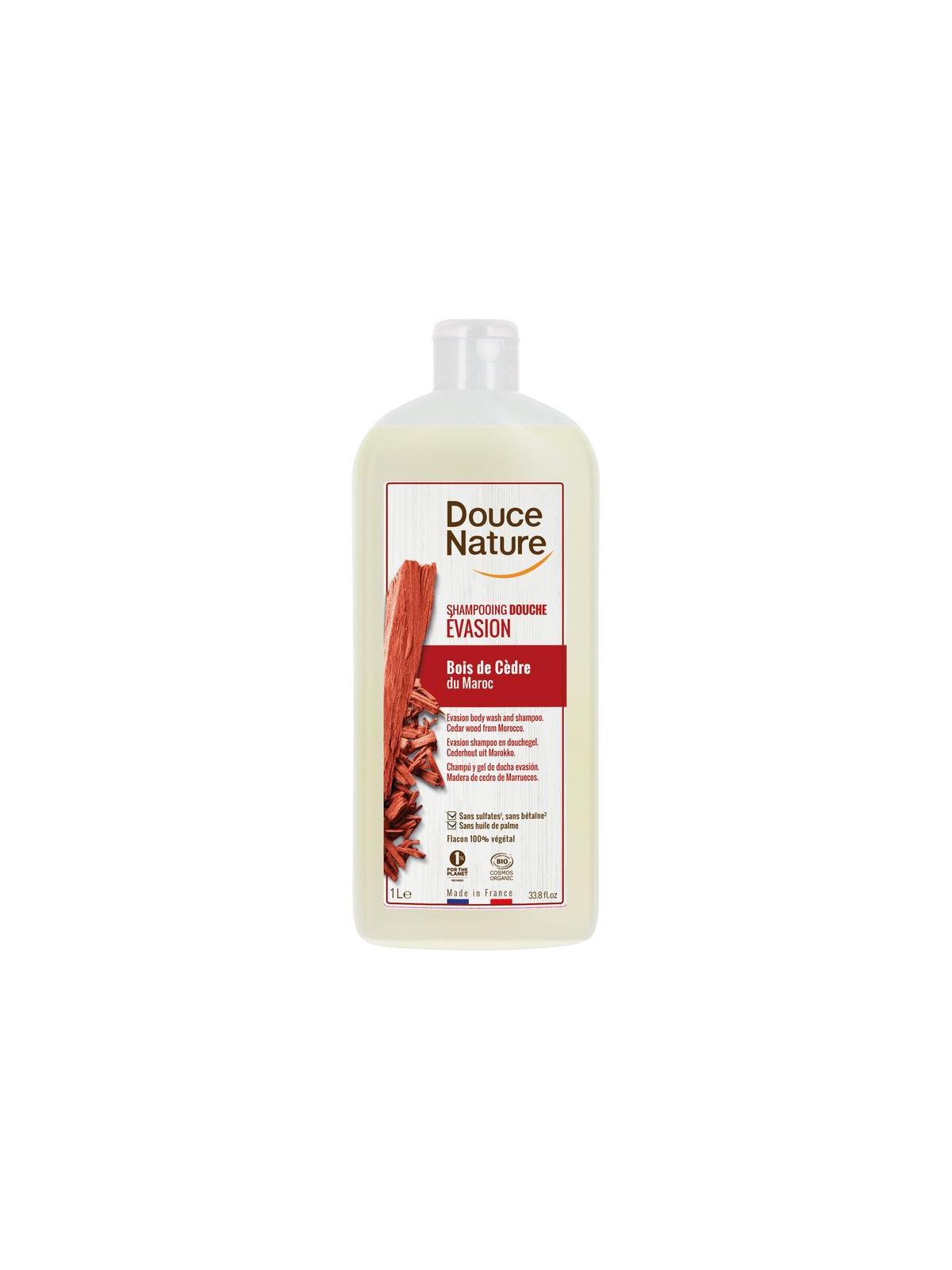 Douchegel & shampoo evasion met cederhout bio