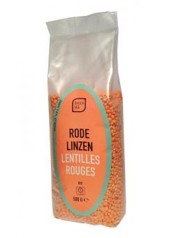 Rode linzen bio