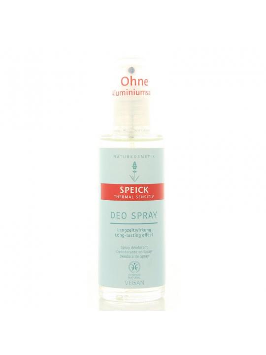 Thermal sensitive deodorant spray