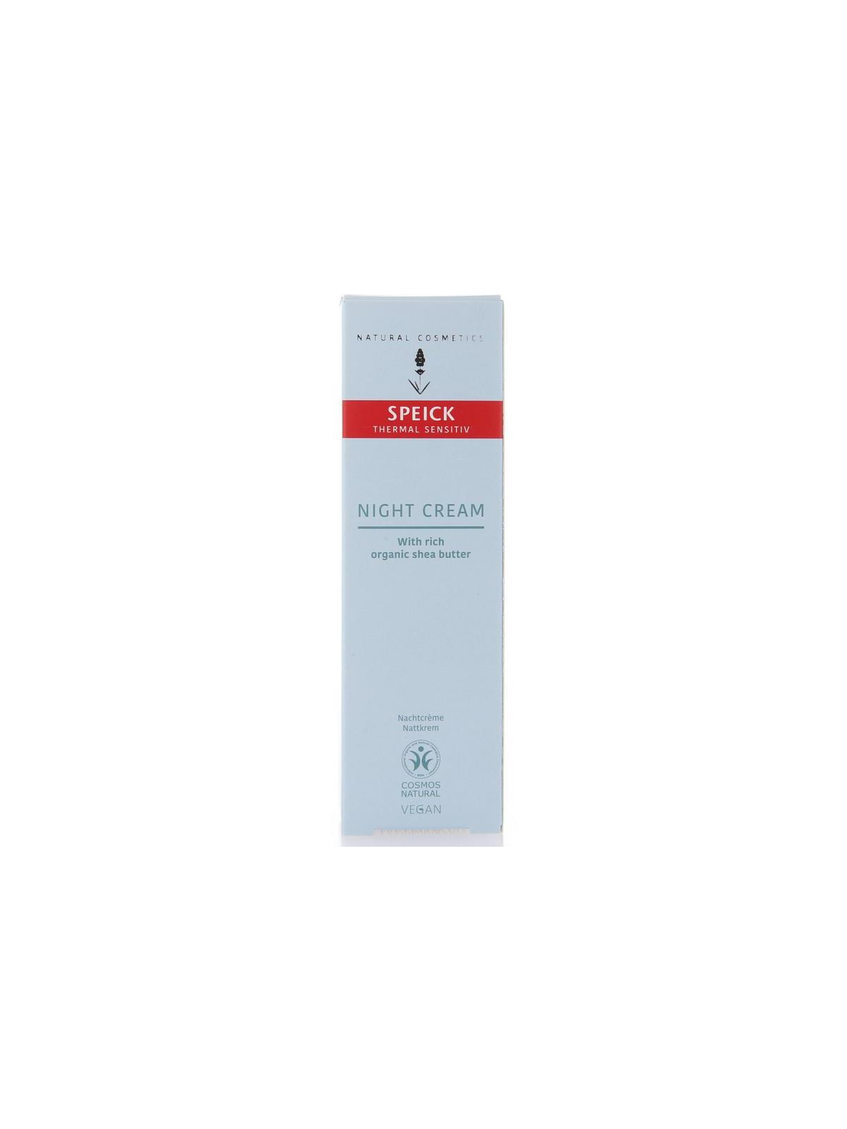 Thermal sensitive nachtcreme