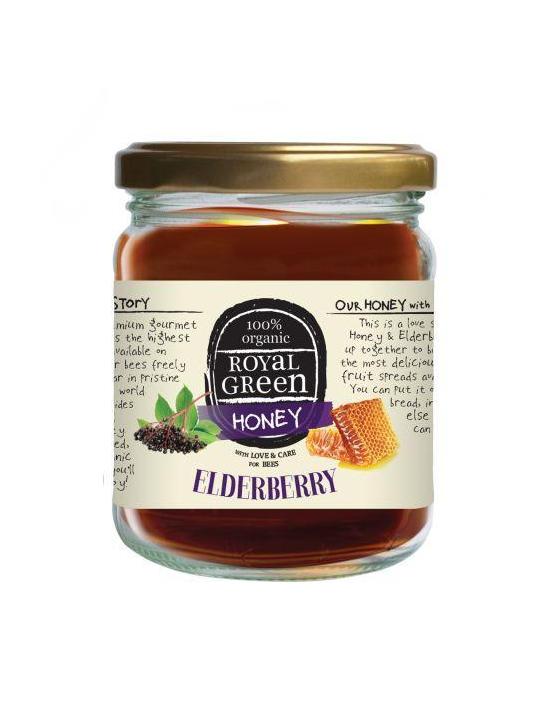 Elderberry honey bio