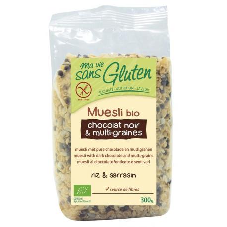 Muesli chocolade en multigranen glutenvrij