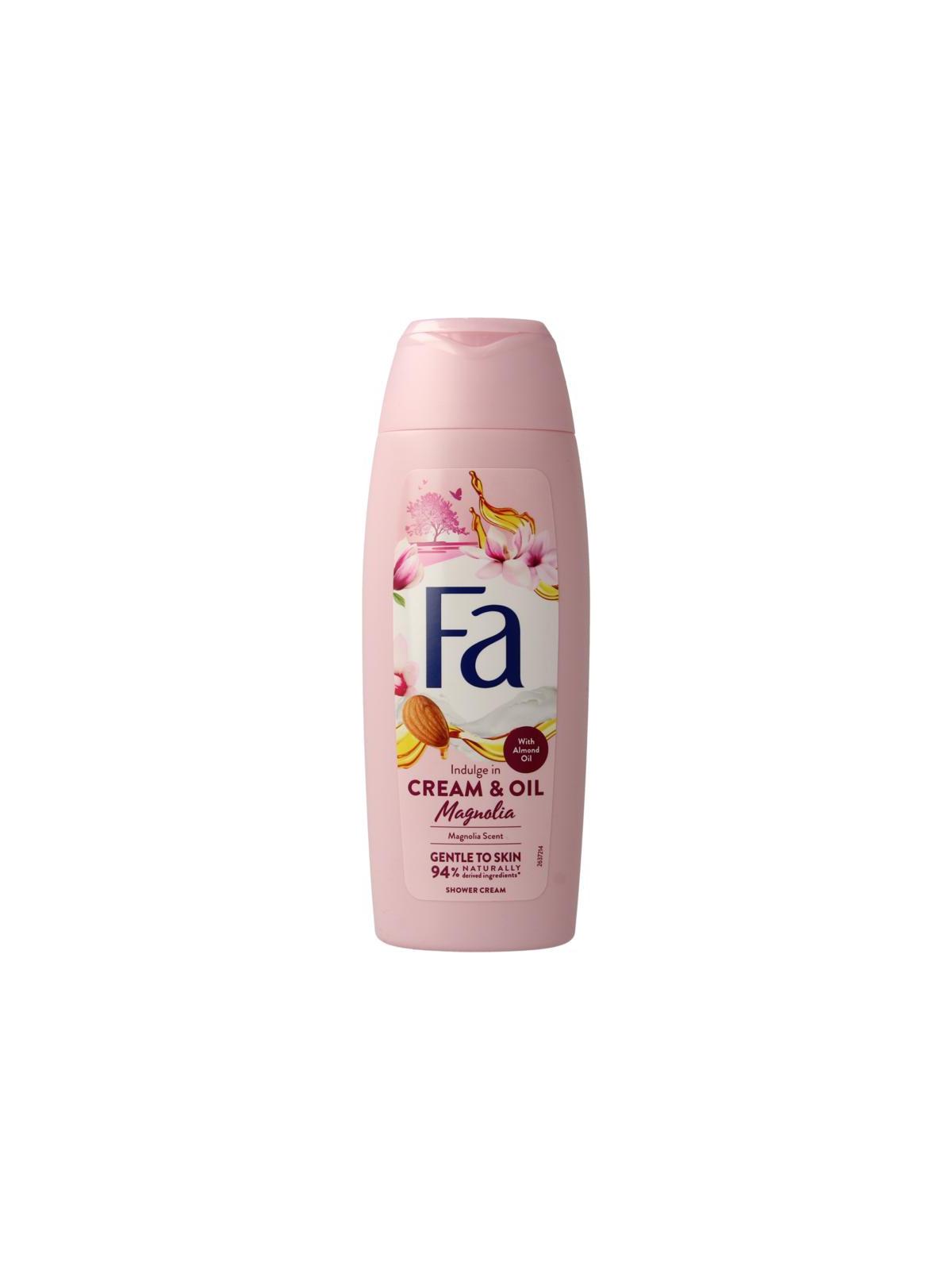 Showergel cream and oil magnolia