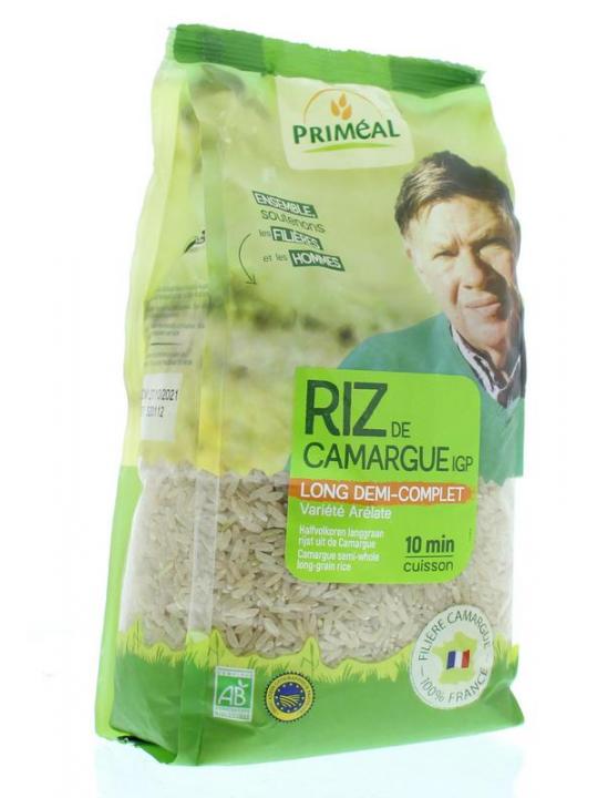Halfvolkoren langgraan rijst camargue bio