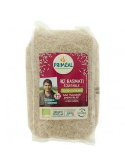 Halfvolkoren basmati rijst bio