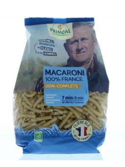 Halfvolkoren macaroni bio