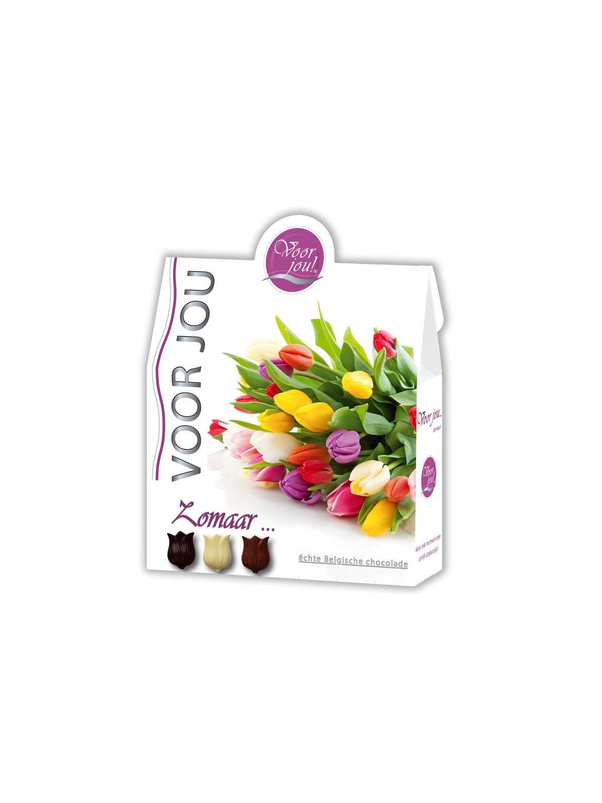 Cadeau doos trendy bloemen zomaar