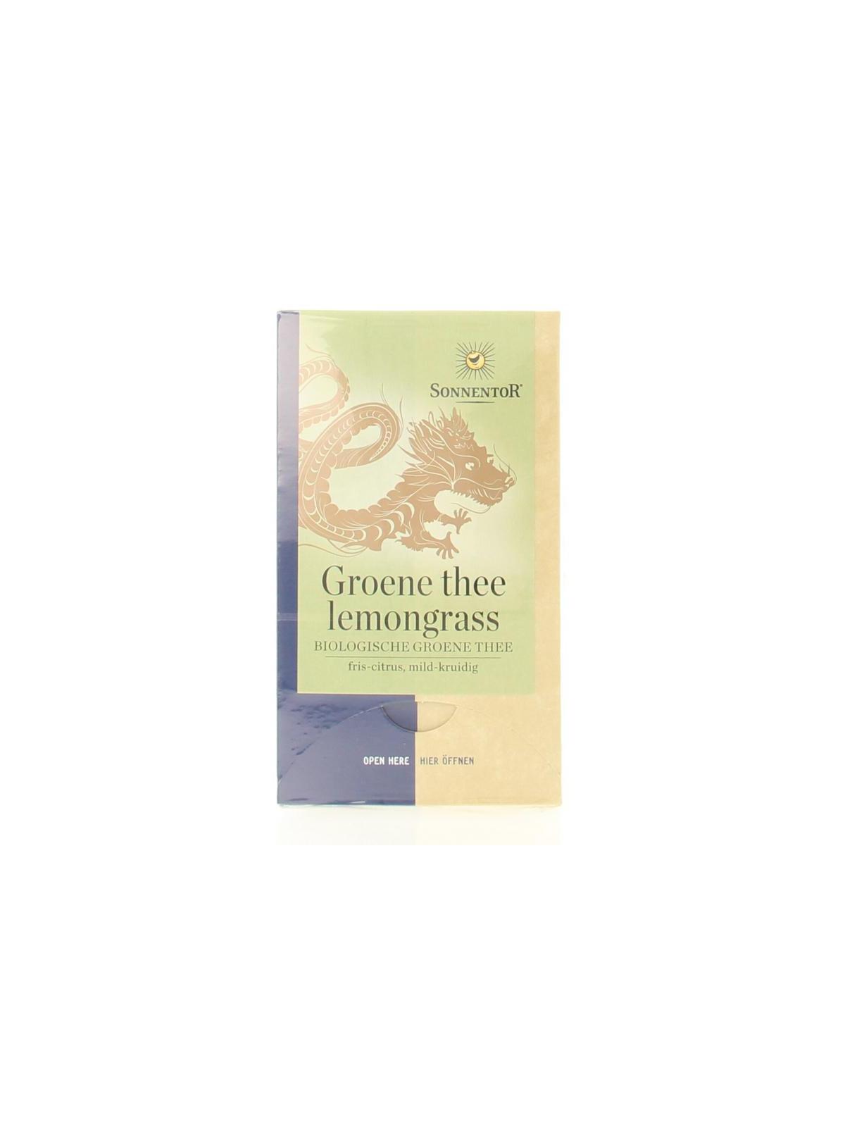 Groene thee lemongrass bio