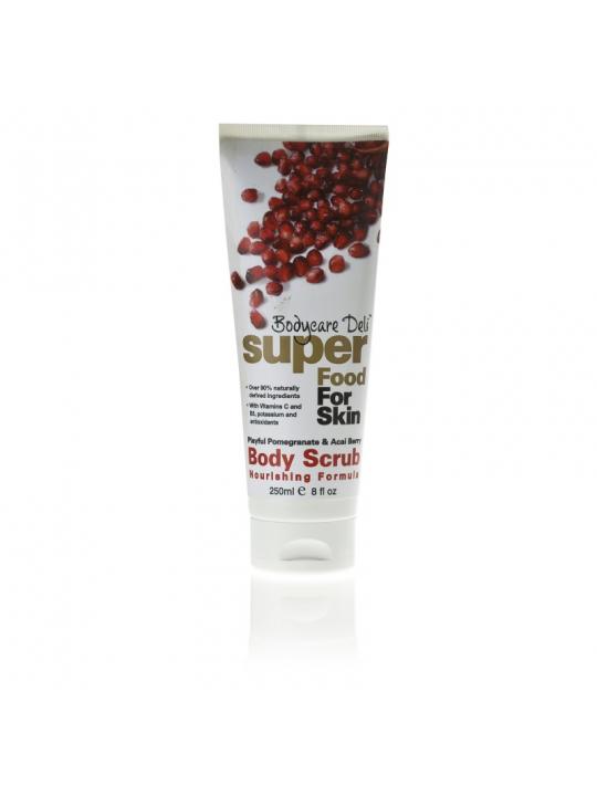 Lichaamscrub pomegranate & acai berry