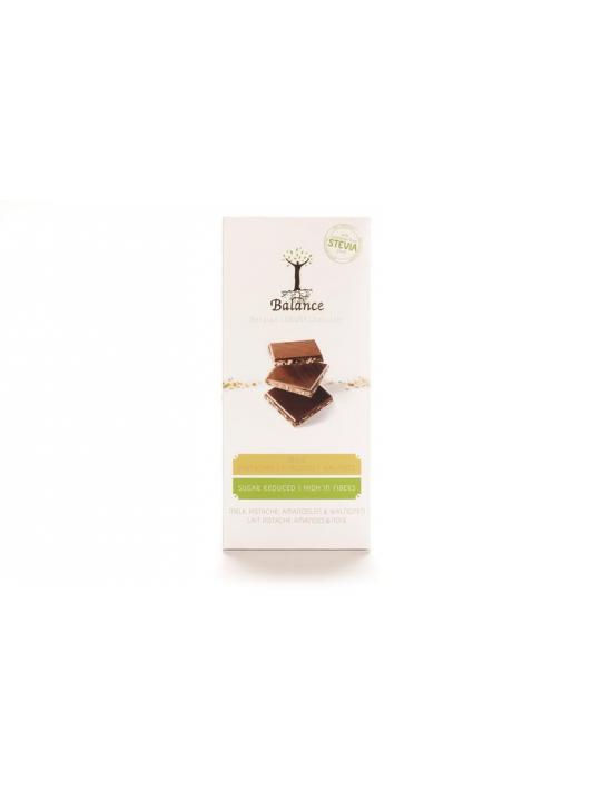 Choco stevia tablet melk pistache