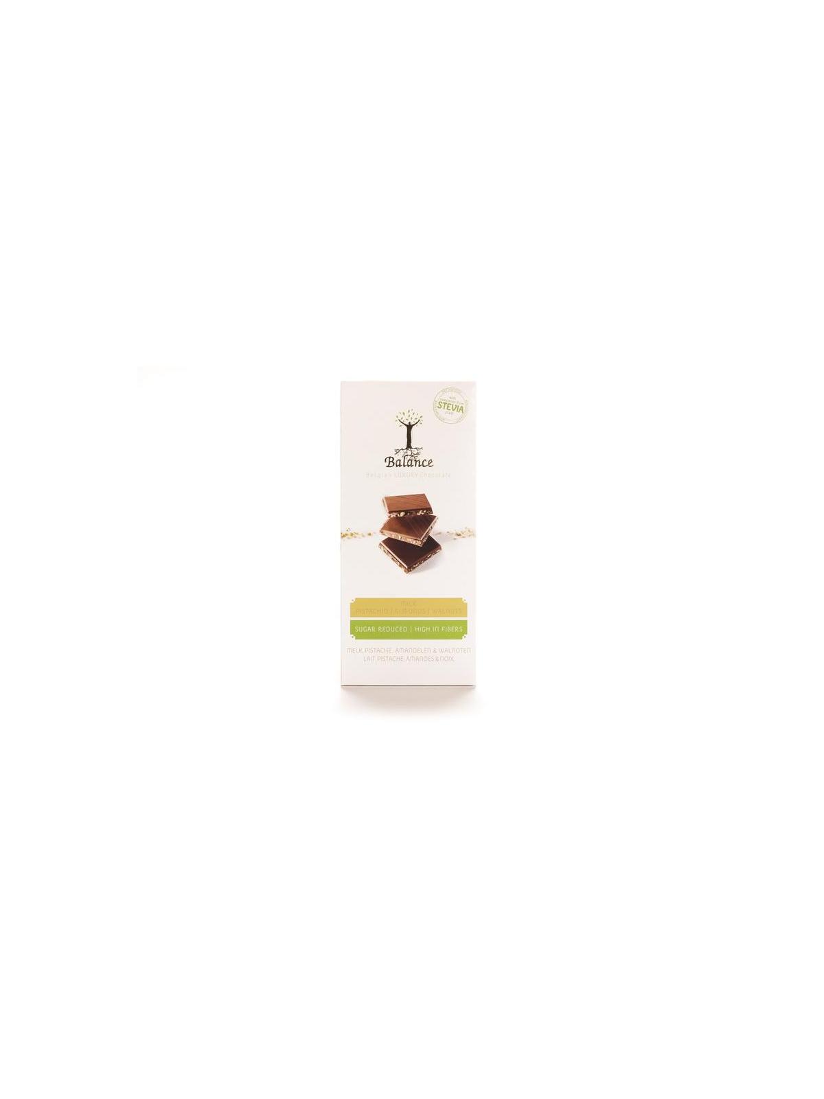 Choco stevia tablet melk pistache