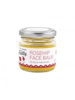Face balm rosehip glazen potje