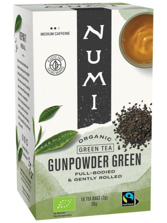 Green tea gunpowder bio