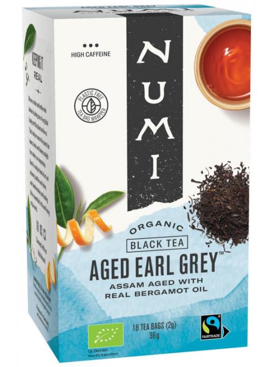 Zwarte thee earl grey bergamot bio