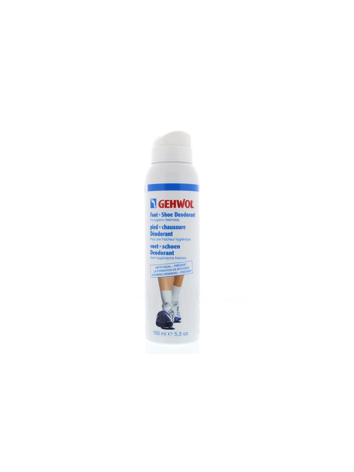 Voet en schoen deodorant