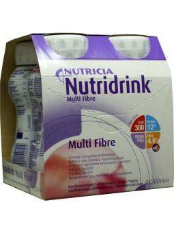 Multi fibre aardbei 200ml