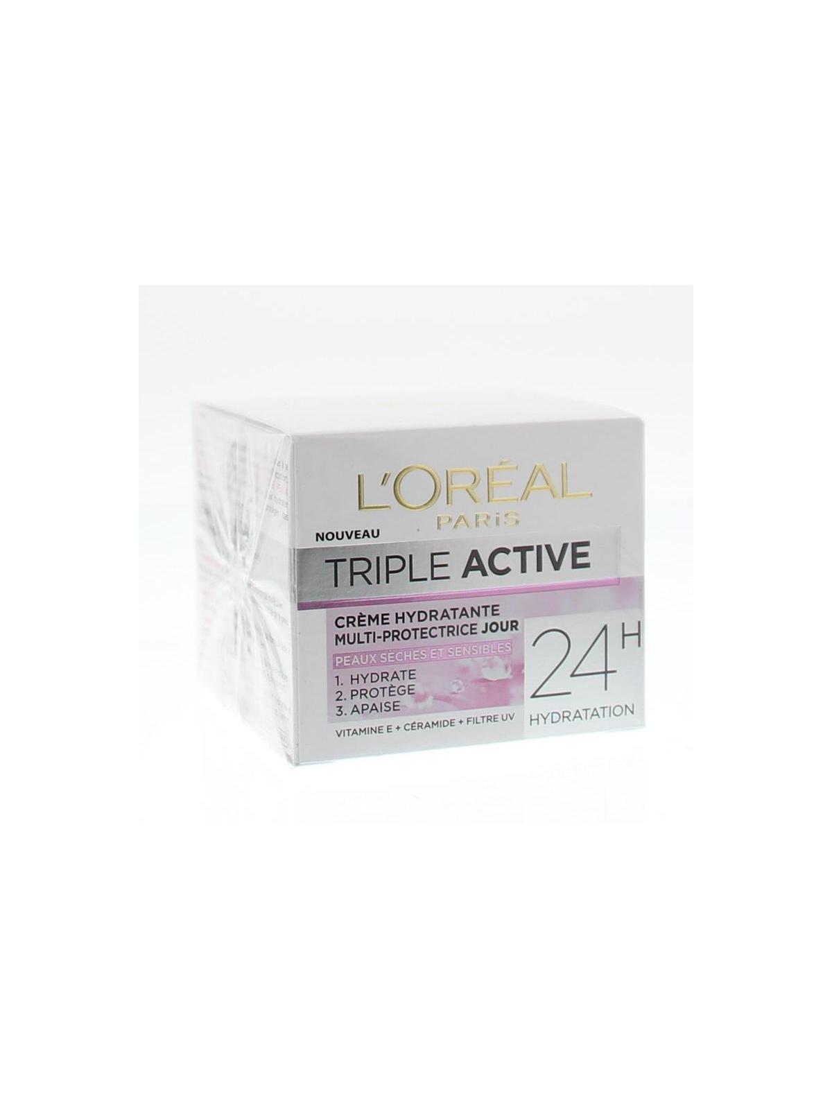 Dermo expertise triple active droog/gev dagcreme