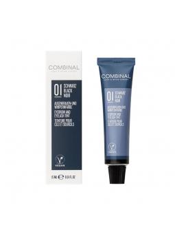 Wenkbrauwen wimperverf zwart