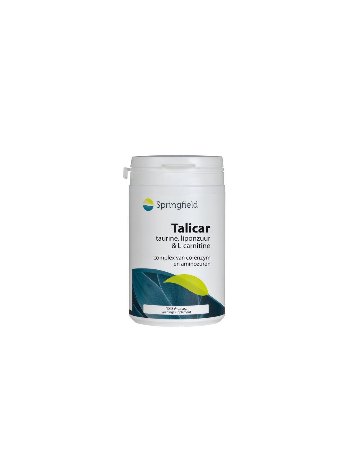 Talicar I carnitine/taurine/liponzuur