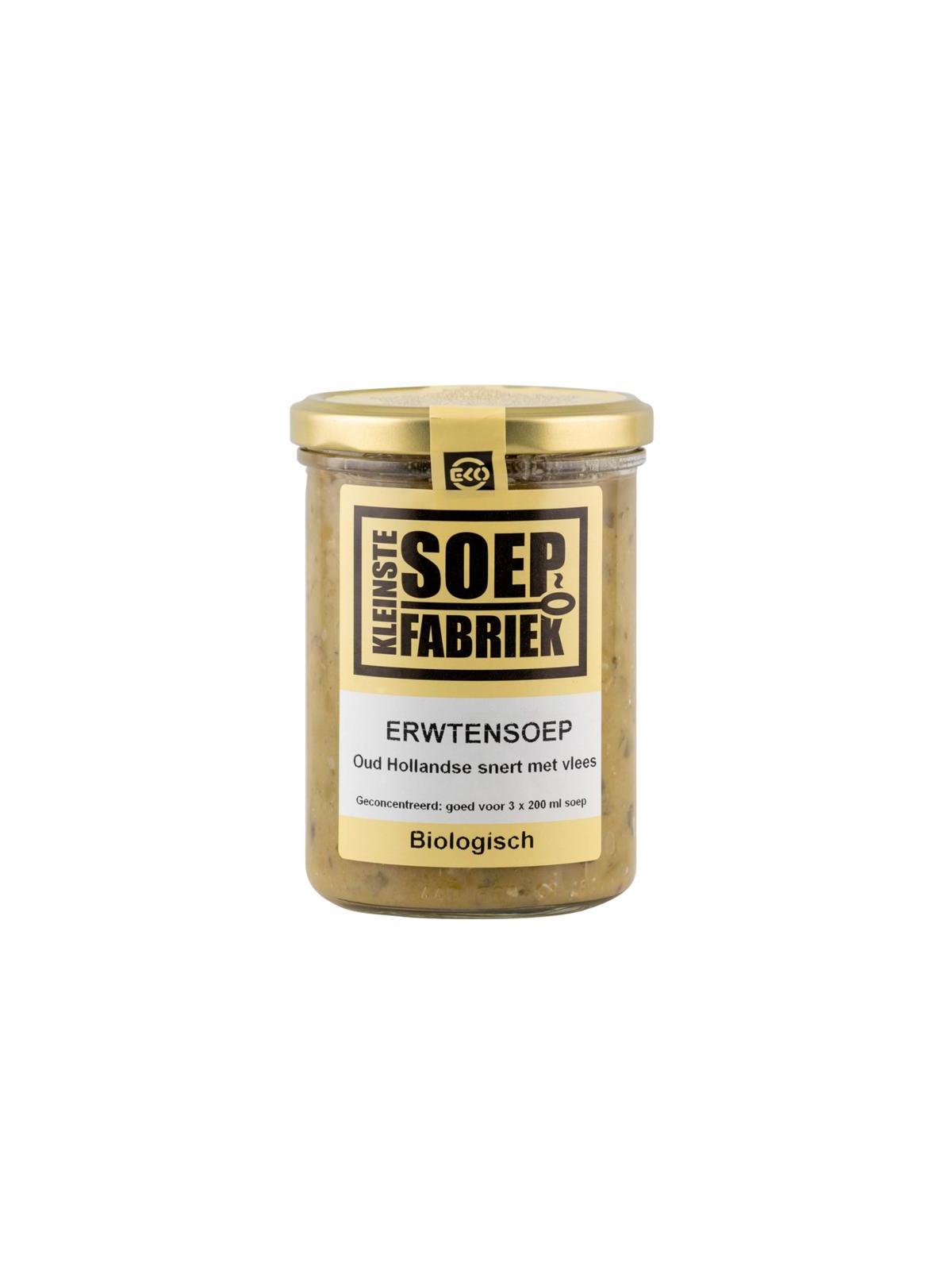 Erwtensoep/snert met vlees bio