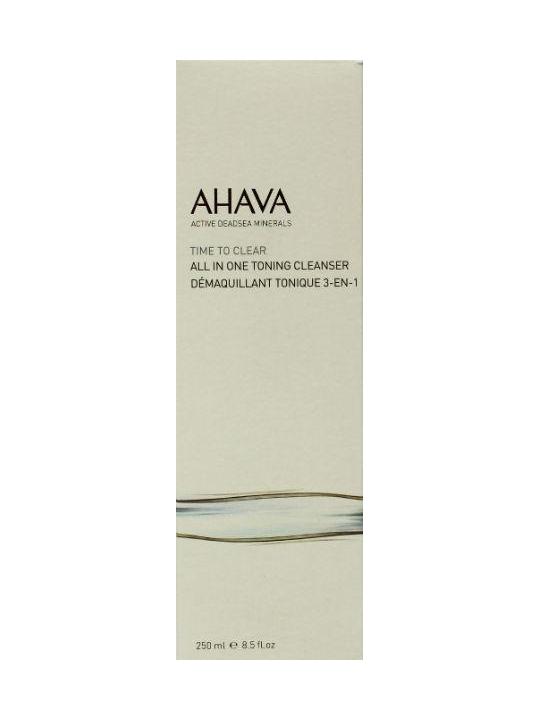 All in one toning cleanser