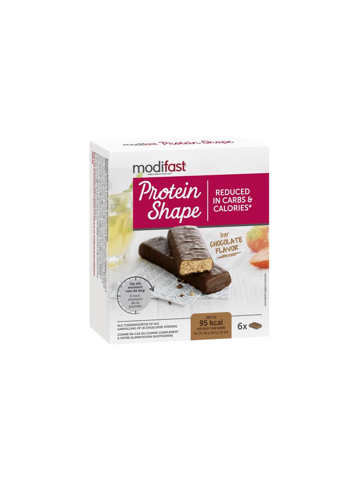 Protein shape reep chocolade