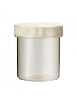 Tabletflacon 40 ml transparant met dop