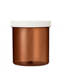 Tabletflacon 250 ml bruin met dop