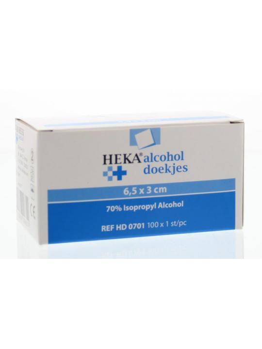 Alcoholdoekjes 6.5 x 3cm