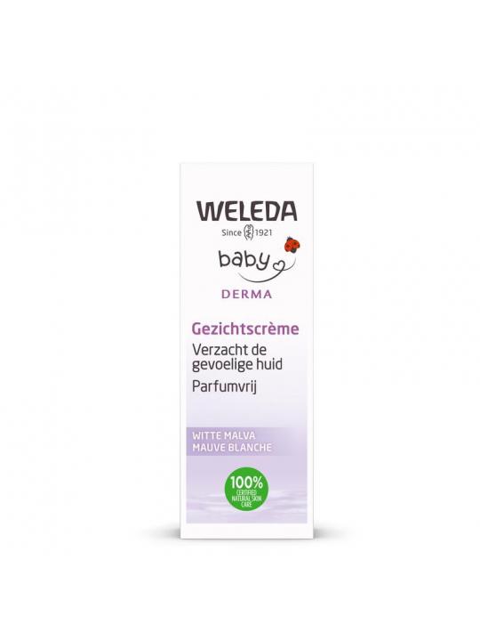 Baby witte malva sensitive gezichtscreme