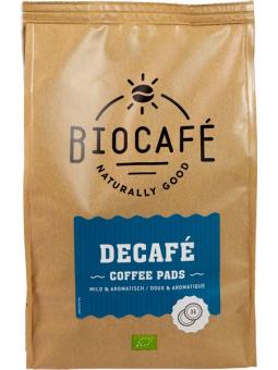 Coffee pads caffeinevrij bio