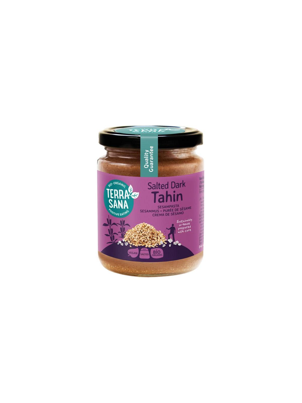 Tahin bruin sesampasta met zeezout bio