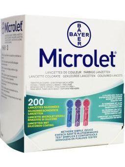 Microlet lancet gekleurd P6571