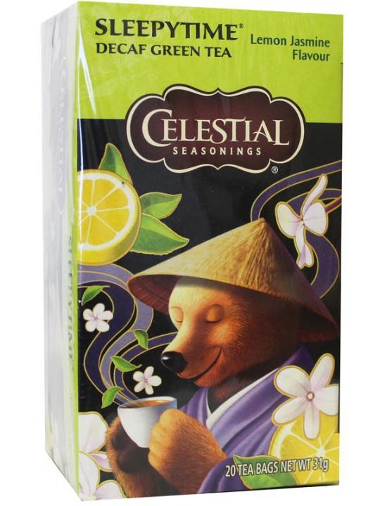 Sleepytime decaf green tea lemon jasmine