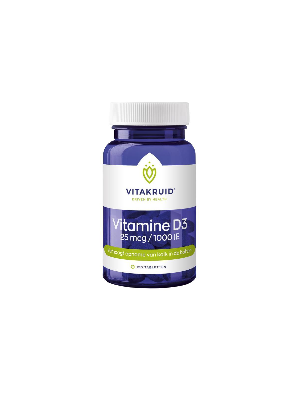 Vitamine D3 25 mcg / 1000 IE