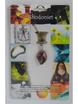 Hanger gezondheidssteen rhodoniet