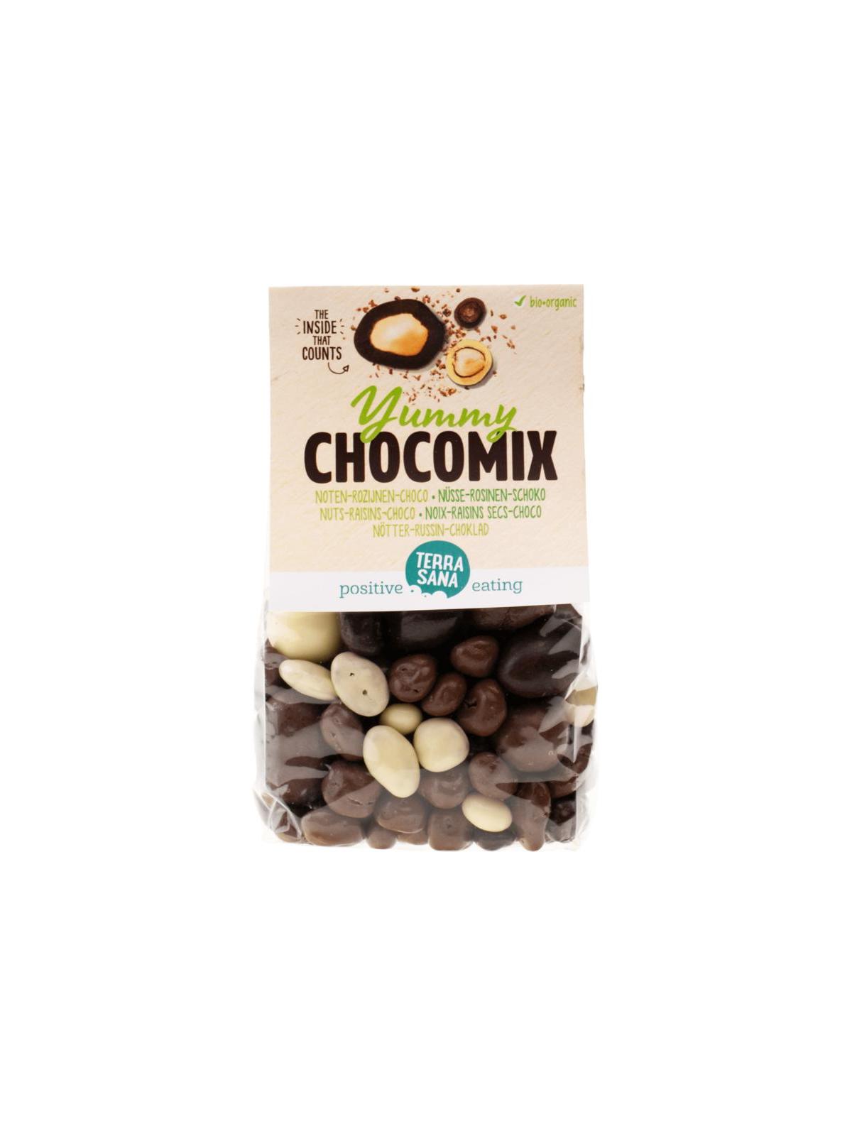 Yummy chocomix noten rozijnen choco bio